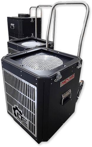 Aspirateur utilisé pour le nettoyage de conduit de ventilation et l'extraction de poussière