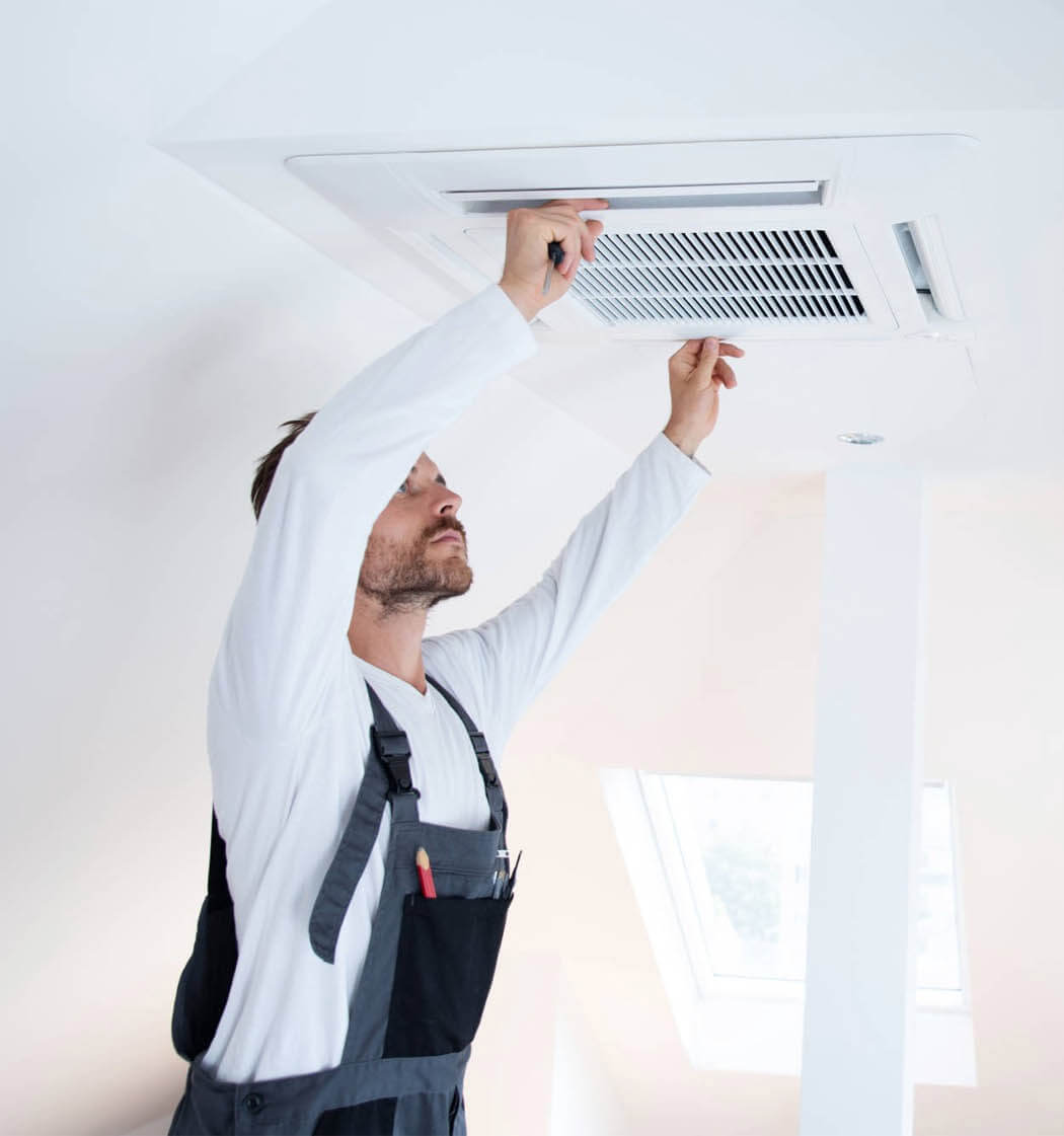 Inspection de grille de ventilation résidentiel